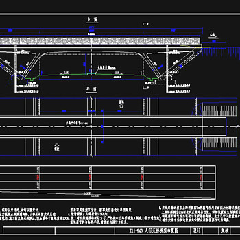 桥梁cad设计图纸素材