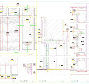 香格里拉酒店施工图cad图纸