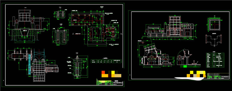 破碎机CAD机械图纸