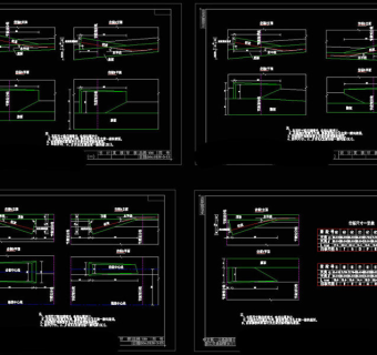 齿板一般构造cad图纸