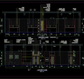 某特色餐厅cad图纸