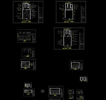 某品牌女装店cad图纸