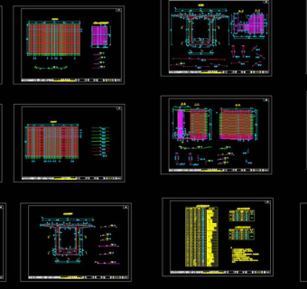 块普通钢筋图cad图纸