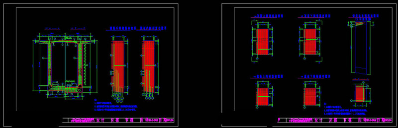普通钢筋cad图纸
