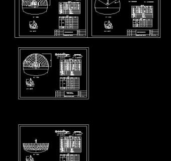 隧道爆破设计网络布置CAD图纸