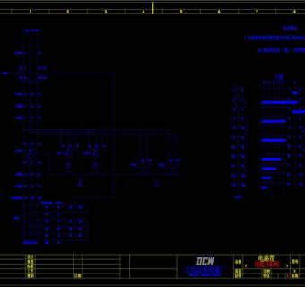 电气CAD机械图纸