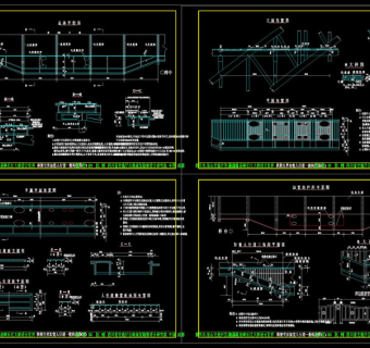 桥梁cad图纸