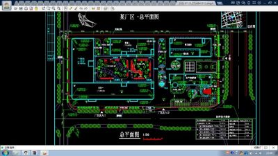 某工厂区规划整套CAD设计施工图1