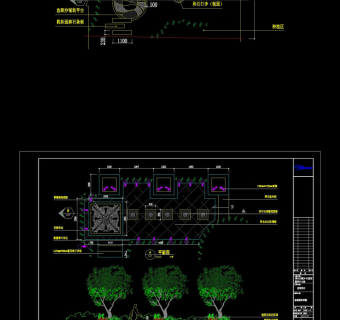 标准树池详图cad图纸