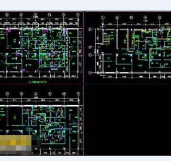 某医院制药剂室cad平面施工图