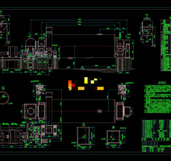 磨机CAD机械图纸