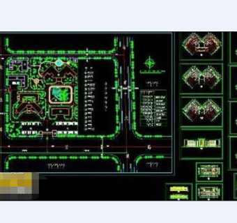 整套医院总体及建筑设计方案cad施工图