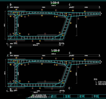 节段钢筋cad图纸
