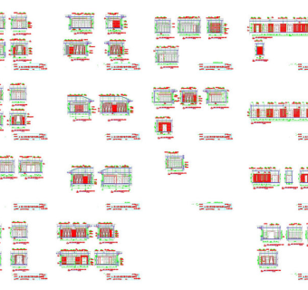高级会所cad图纸