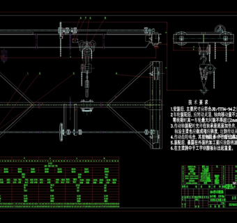总图CAD机械图纸