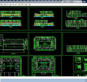 某商住综合楼6层建筑设计CAD图纸