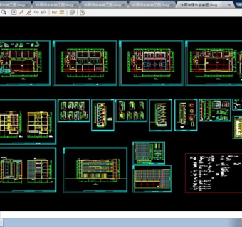 某体育馆建筑施工CAD全套图纸