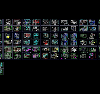 天顶组合cad图纸