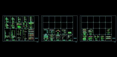 厨房及厕所卫生器具及管道安装cad图