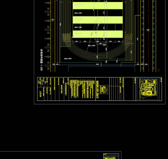 运动场地cad图纸