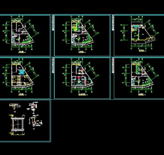 某五星级酒店设计CAD方案图