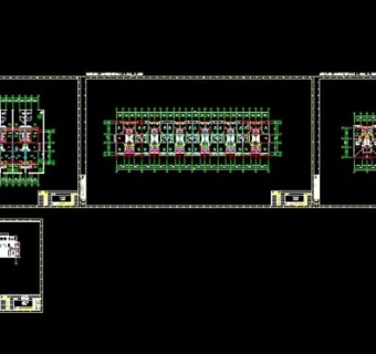 特色农家院CAD规划设计图纸