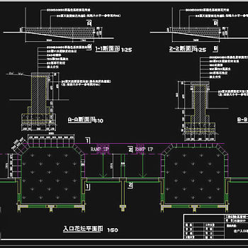 花坛cad图纸