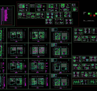 别墅小区CAD图纸