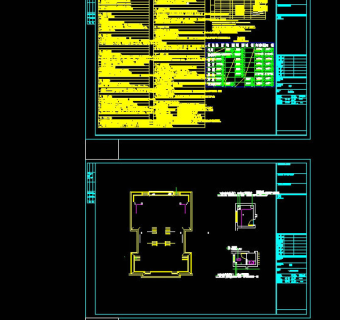 别墅装修图CAD图纸