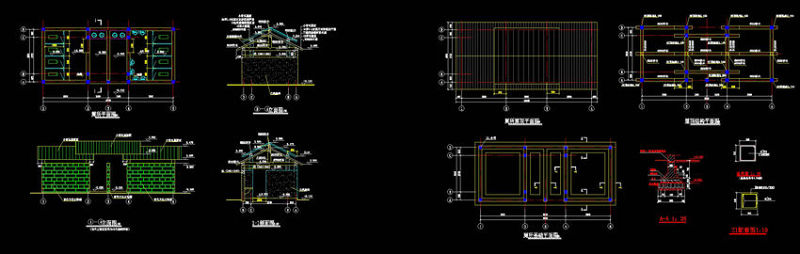 厕所cad细部景观素材