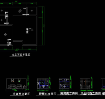 夹层设计CAD图纸