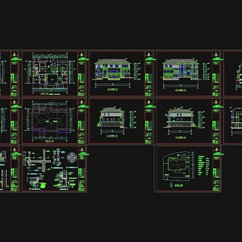 别墅设计CAD图纸