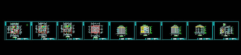 竞赛户型CAD图纸