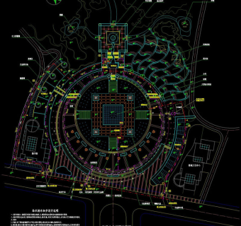 灌溉cad图纸大样