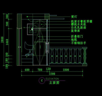 家装类CAD图块(三)