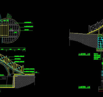 桥汀cad图稿素材