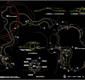 水池cad图纸素材