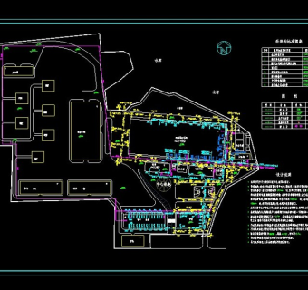 某屠宰加工厂建筑设计cad施工图3D模型