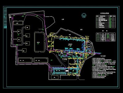 某屠宰加工厂建筑设计cad施工图3D模型