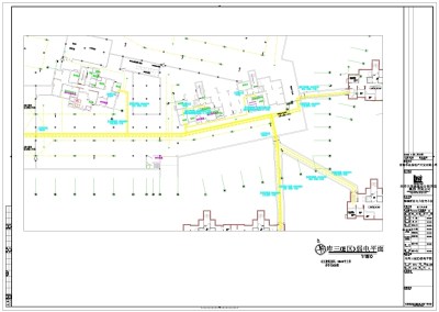 地下车库三弱电CAD图纸