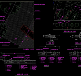 停车场地CAD图纸