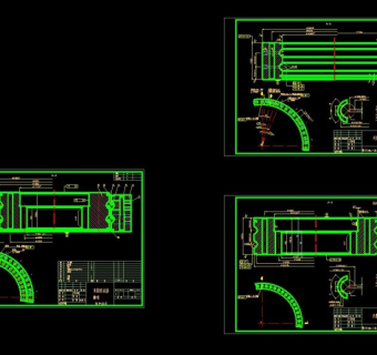 回转支承的CAD图