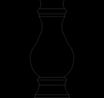 cad花瓶素材