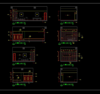cad娱乐会所室内设计图