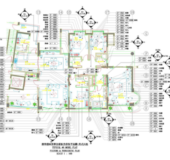 样板房cad建筑图