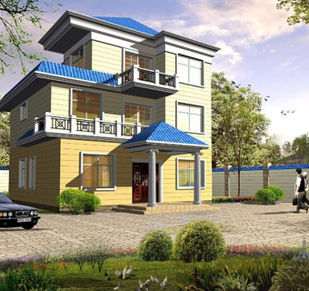 三层别墅CAD施工图