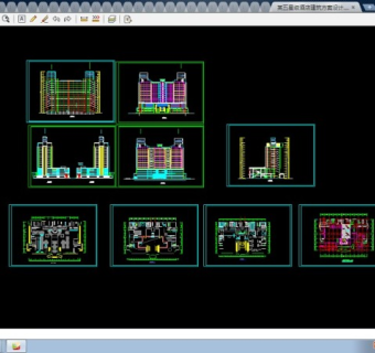 全套五星级酒店CAD建筑设计方案图纸