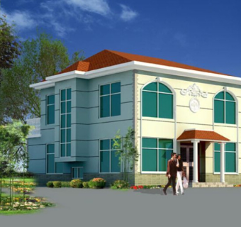 二层别墅CAD图库