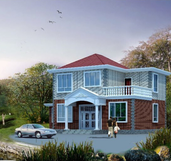 自建房屋cad图纸