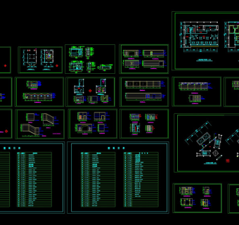 一层休息区cad图纸